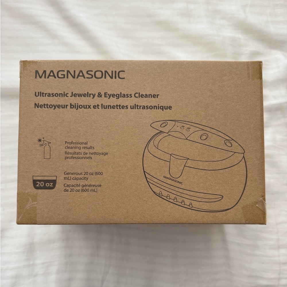 Magnasonic Ultrasonic Jewelry & Eyeglass Cleaner